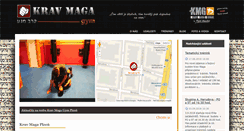 Desktop Screenshot of kravmaga-plzen.cz